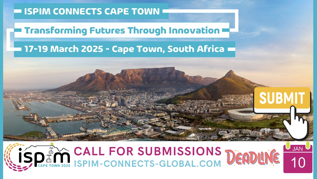 Call for Submissions for ISPIM Connects Cape Town